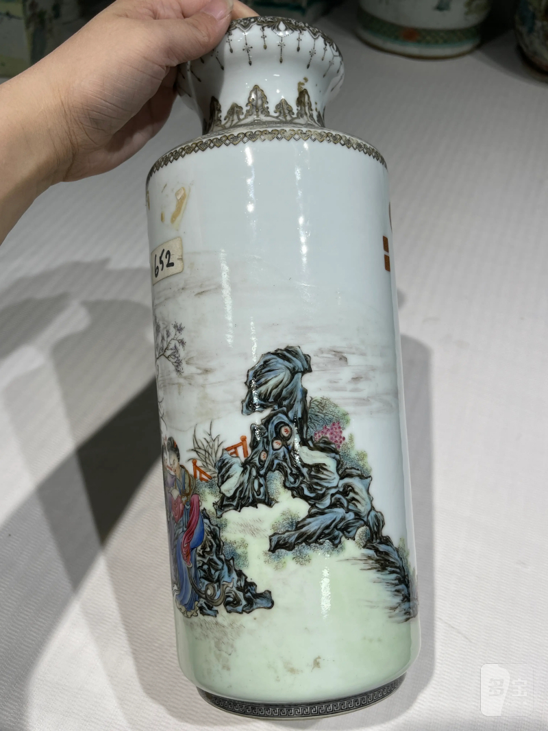 清代 粉彩瓷器一组四件 - 图29
